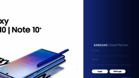 What Samsungsmartpartner.com website looked like in 2020 (3 years ago)