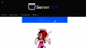What Serverjars.com website looked like in 2020 (4 years ago)