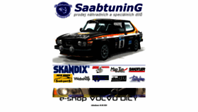 What Saabtuning.cz website looked like in 2020 (5 years ago)