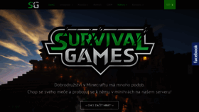 What Survival-games.cz website looked like in 2020 (3 years ago)