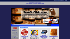 What Saveoncitric.com website looked like in 2020 (3 years ago)