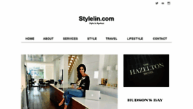 What Stylelin.com website looked like in 2020 (3 years ago)