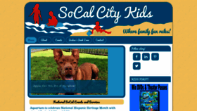 What Socalcitykids.com website looked like in 2020 (3 years ago)
