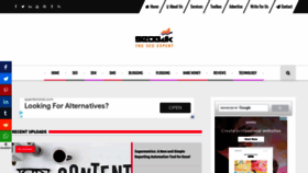 What Seogdk.com website looked like in 2020 (3 years ago)