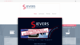 What Sievers-sanitaer.de website looked like in 2020 (3 years ago)