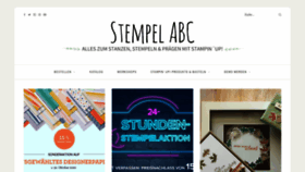 What Stempelabc.info website looked like in 2020 (3 years ago)