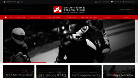 What Sportbiketracktime.com website looked like in 2020 (3 years ago)
