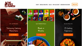 What Spicepioneer.com website looked like in 2020 (3 years ago)