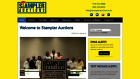 What Stamplerauctions.com website looked like in 2020 (3 years ago)