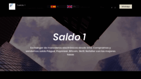 What Saldo1.com.ar website looked like in 2020 (3 years ago)