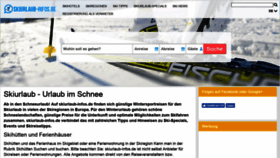What Skiurlaub-infos.de website looked like in 2020 (3 years ago)