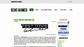 What Sehsgames.com website looked like in 2020 (3 years ago)