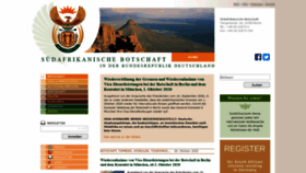 What Suedafrika.org website looked like in 2020 (3 years ago)