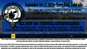 What Scotfest.com website looked like in 2020 (3 years ago)