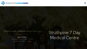 What Strathpine7daymedicalcentre.com.au website looked like in 2020 (3 years ago)