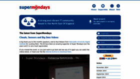 What Supermondays.org website looked like in 2020 (3 years ago)