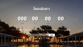 What Savatours.com website looked like in 2020 (3 years ago)