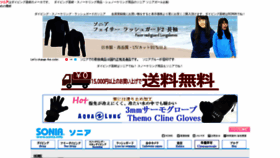 What Sonia.jp website looked like in 2020 (3 years ago)