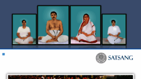 What Satsang.org.in website looked like in 2020 (3 years ago)