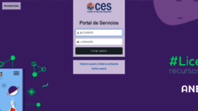 What Servicios.ces.edu.uy website looked like in 2020 (3 years ago)