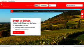 What Sparkasse-bensheim.de website looked like in 2020 (3 years ago)