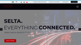 What Selta.com website looked like in 2020 (3 years ago)