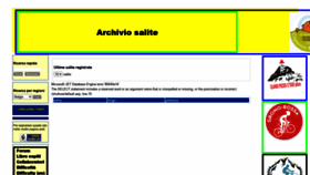 What Salite.ch website looked like in 2020 (3 years ago)