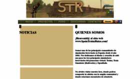 What Spaintrainzrutas.com website looked like in 2020 (3 years ago)
