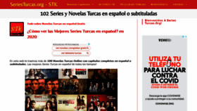 What Seriesturcas.org website looked like in 2020 (3 years ago)