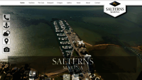 What Salterns.co.uk website looked like in 2020 (3 years ago)