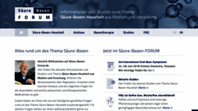 What Saeure-basen-forum.de website looked like in 2020 (3 years ago)