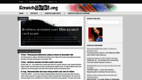 What Scratchcards.org website looked like in 2020 (3 years ago)