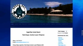 What Sogodbayscubaresort.com website looked like in 2020 (3 years ago)