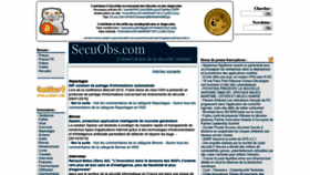 What Secuobs.com website looked like in 2020 (3 years ago)