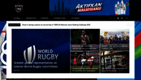 What Sports247.my website looked like in 2020 (3 years ago)