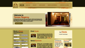 What Sonamregency.com website looked like in 2020 (3 years ago)