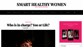 What Smarthealthywomen.com website looked like in 2020 (3 years ago)