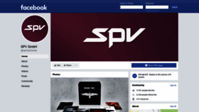 What Spv.de website looked like in 2020 (3 years ago)