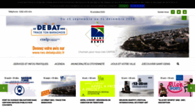 What Saintdenis.re website looked like in 2020 (3 years ago)
