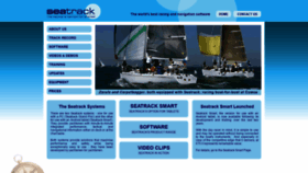 What Seatrack.co.uk website looked like in 2020 (4 years ago)