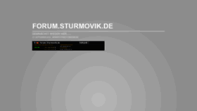 What Sturmovik.de website looked like in 2020 (3 years ago)