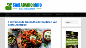 What Snelafvalleninfo.nl website looked like in 2020 (3 years ago)