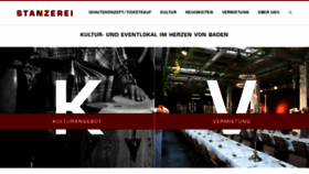 What Stanzerei-baden.ch website looked like in 2020 (3 years ago)