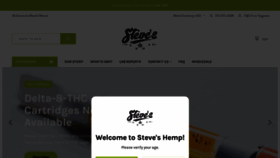 What Steveshemp.com website looked like in 2020 (5 years ago)