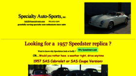 What Specialtyauto.com website looked like in 2020 (3 years ago)