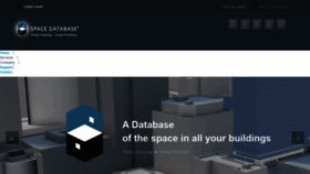 What Spacedatabase.com website looked like in 2020 (3 years ago)