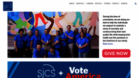 What Sjcs.org website looked like in 2020 (3 years ago)