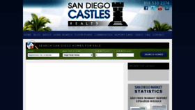 What Sandiegocastles.com website looked like in 2020 (3 years ago)