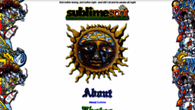 What Sublimespot.com website looked like in 2020 (3 years ago)