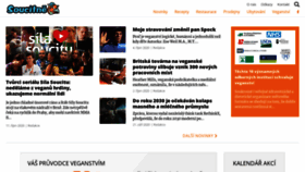 What Soucitne.cz website looked like in 2020 (3 years ago)